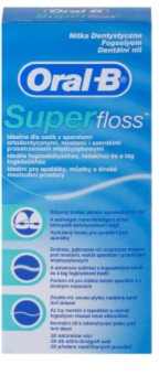 Oral B Super Floss zubni konac za aparatiće i implantate