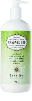 Oranjito Massage Pro masážní mléko s aloe vera