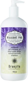Oranjito Massage Pro masážní mléko s vůní Piña Colada