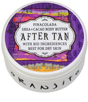 Oranjito After Tan Bio Pinacolada beurre corporel après-soleil