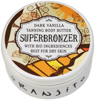 Oranjito Bio Dark Vanilla opaľovacie maslo do solária