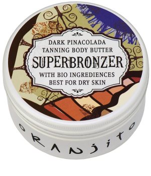 Oranjito Bio Dark Pinacolada beurre bronzant pour solarium