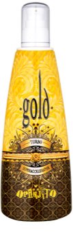 Oranjito Max. Effect Gold Turbo loção bronzeadora para solário para acelerar o bronzeado