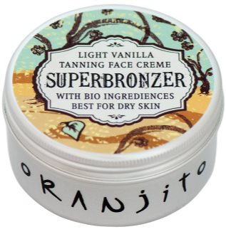 Oranjito Bio Light Vanilla Crema de bronzare la solar pentru fata si decolteu
