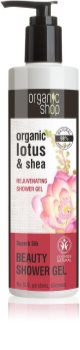 Organic Shop Organic Lotus & Shea mehčalni gel za prhanje