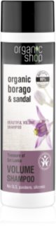 Organic Shop Organic Borago & Sandal μαλακτικό για όγκο