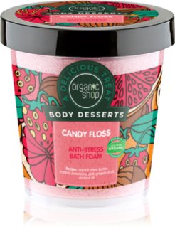 Organic Shop Body Desserts Candy Floss Anti-Stress Bath Foam