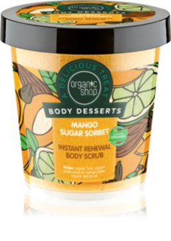 Organic Shop Body Desserts Mango Sugar Sorbet