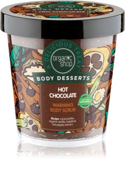 Organic Shop Body Desserts Hot Chocolate vyživujúci telový peeling