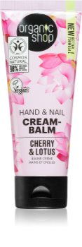 Organic Shop Organic Cherry & Lotus Strengthening Balm for Hands and Nails