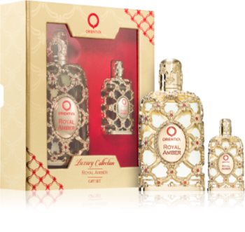 orientica royal amber woda perfumowana 30 ml   zestaw