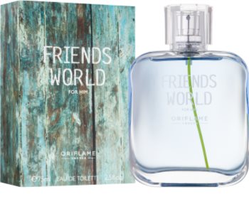 Oriflame Friends World eau de toilette pentru barbati 75 ml
