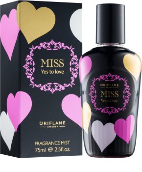 Oriflame Miss Yes To Love tělový sprej pro ženy 75 ml