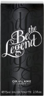 Oriflame Be the Legend eau de toilette pour homme 75 ml
