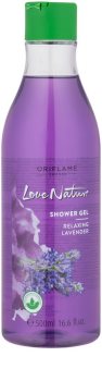 Oriflame Love Nature gel de duche com aroma de lavanda