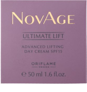Oriflame Novage Ultimate Lift denní liftingový krém SPF 15