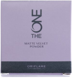 Oriflame The One Matte Velvet mattierendes Puder