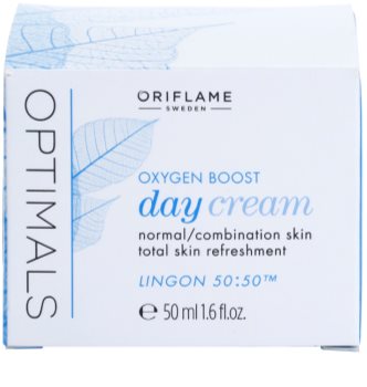 Oriflame Optimals Oxygen Boost erfrischende Tagescreme für normale Haut und Mischhaut
