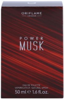Oriflame Power Musk toaletní voda pro muže 50 ml