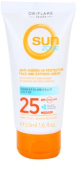 Oriflame Sun Zone opalovací krém na obličej SPF 25