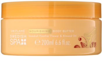 Oriflame Swedish Spa manteiga corporal com óleo de amêndoas