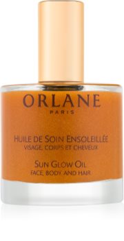 Orlane Sun Glow třpytivý olej na obličej, tělo a vlasy