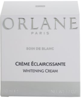 Orlane Whitening Program crema blanqueadora contra problemas de pigmentación