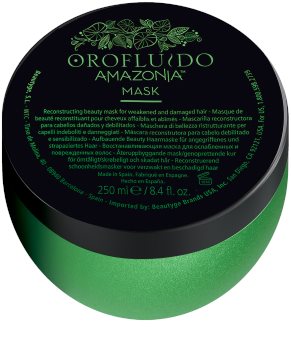 Orofluido Amazonia™ máscara renovadora com queratina