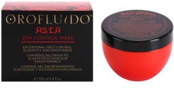 Orofluido Asia Zen maschera nutriente per capelli ribelli e crespi