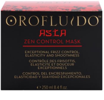 Orofluido Asia Zen maschera nutriente per capelli ribelli e crespi