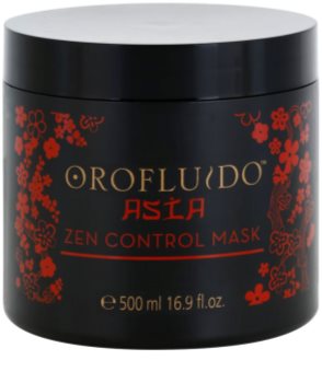 Orofluido Asia Zen vyživující maska pro nepoddajné a krepatějící se vlasy