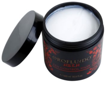 Orofluido Asia Zen máscara nutritiva para cabelos crespos e inflexíveis