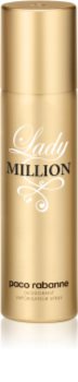 Paco Rabanne Lady Million deospray pro ženy 150 ml