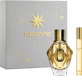 paco rabanne million gold for her woda perfumowana 50 ml   zestaw  