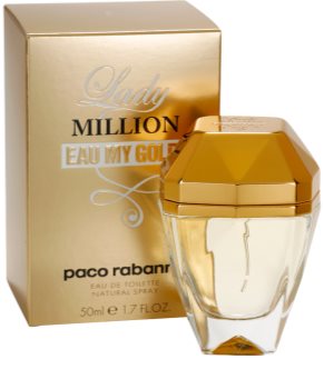 Paco Rabanne Lady Million Eau My Gold Eau de Toilette für Damen 50 ml