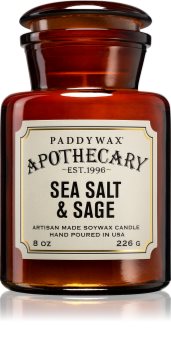 Paddywax Apothecary Sea Salt & Sage Scented Candle 226 g