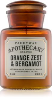Paddywax Apothecary Orange Zest & Bergamot mirisna svijeća 226 g