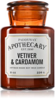 Paddywax Apothecary Vetiver & Cardamom Geurkaars 226 gr