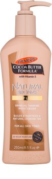 Palmer’s Hand & Body Cocoa Butter Formula crème corporelle auto-bronzante pour un bronzage progressif