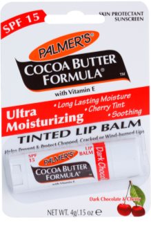 Palmer’s Face & Lip Cocoa Butter Formula tónovací hydratační balzám na rty SPF 15
