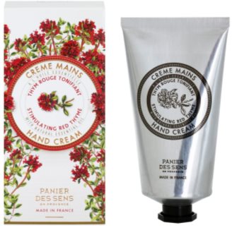 Panier des Sens Red Thyme povzbudzujúci krém na ruky