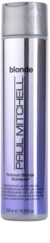 Paul Mitchell Blonde Platinum Blonde šampón pre blond a šedivé vlasy