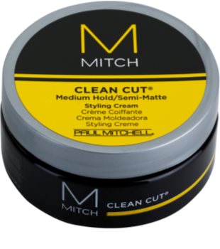 Paul Mitchell Mitch Clean Cut polomatný stylingový krém střední zpevnění