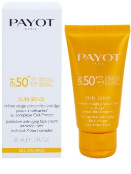 Payot Sun Sensi Beschermende Gezichtscrème tegen Huidveroudering voor Intolerante Huid SPF 50+
