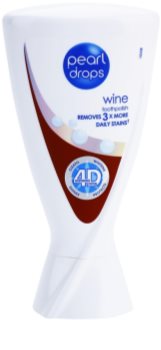 Pearl Drops Wine pasta de dientes blanqueadora de manchas profundas