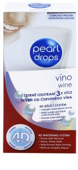 Pearl Drops Wine pasta de dientes blanqueadora de manchas profundas