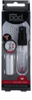 Perfumepod Pure Refillable Atomiser unisex 5 ml (Silver)