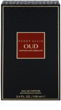 Perry Ellis Oud Saffron Rose Absolute Eau de Parfum unissexo 100 ml