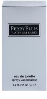Perry Ellis Platinum Label Eau de Toilette for Men 50 ml