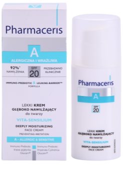 Pharmaceris A-Allergic&Sensitive Vita-Sensilium obnovitvena vlažilna krema za suho in občutljivo kožo